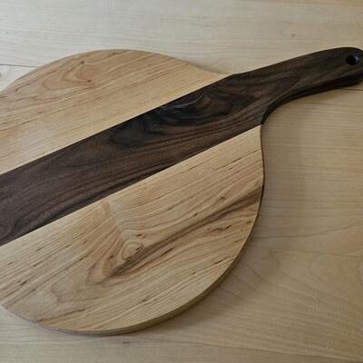 Pizzateller aus Holz, 33 cm 