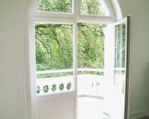 Barock Stil, Terrassentür mit Bekleidung in Hamburg