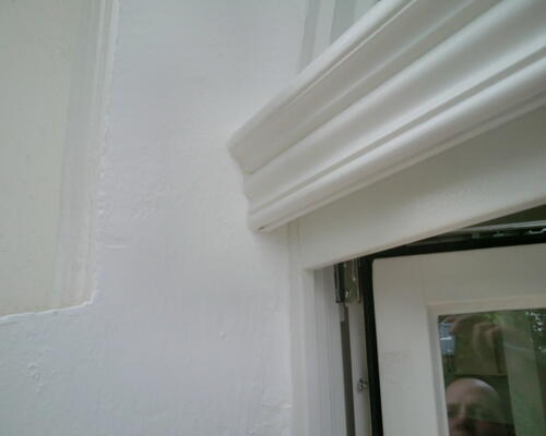 Holz Fenster, Kämpfer und Wetterschenkel