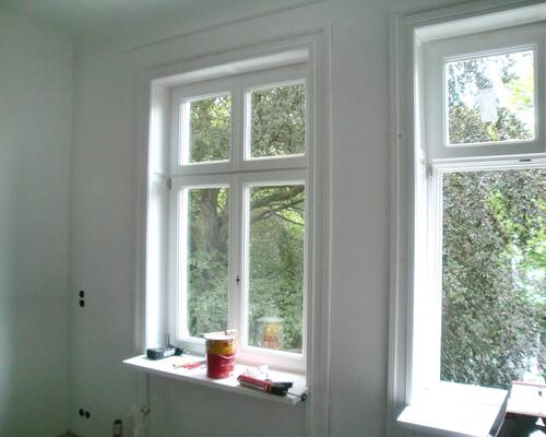 Fenster, Holz Fenster, Fenster nach historischem Vorbild, Barock Stil Fenster, Hamburger Fenster